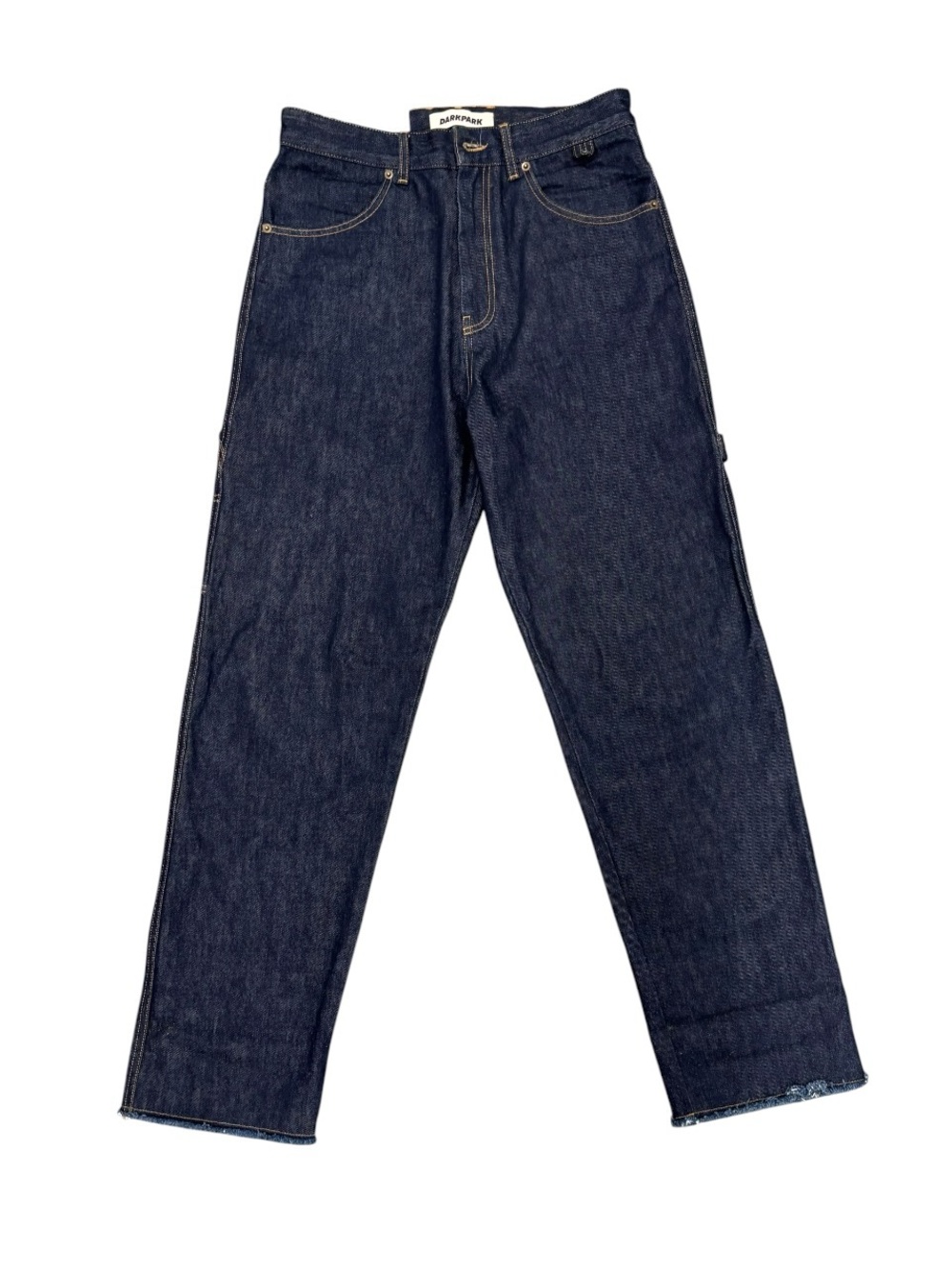 DARKPARK Blue Raw Carpenter Wide Leg Baggy Men Denim Sz 30